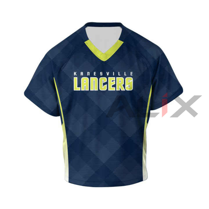 Wholesale Men Lacrosse Jersey Team Wear Sublimation Lacrosse Uniforms New Design Sportswear image 0