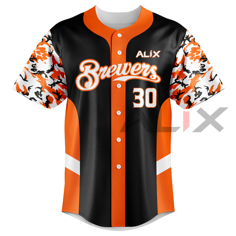 Fully Personalized Baseball Jersey image 0