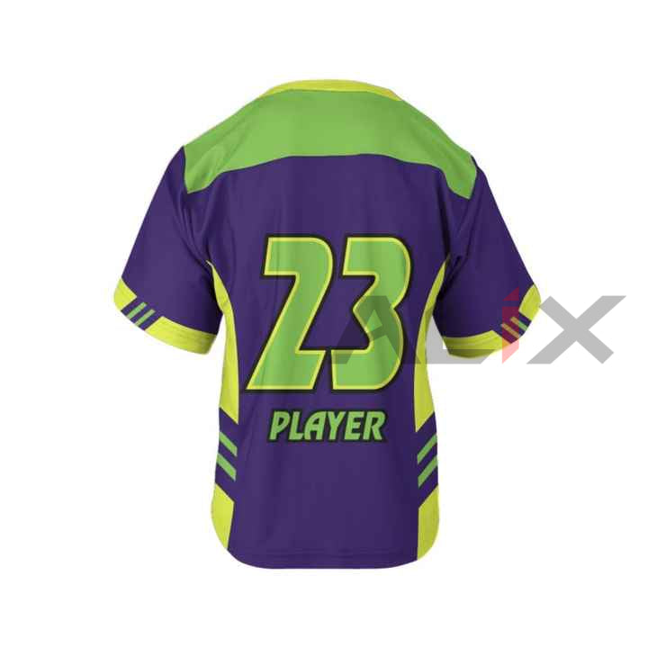 Men's High Quality 100% Polyester Lacrosse Jersey New Design Custom Sublimation Uniform Plus Size Available image 1