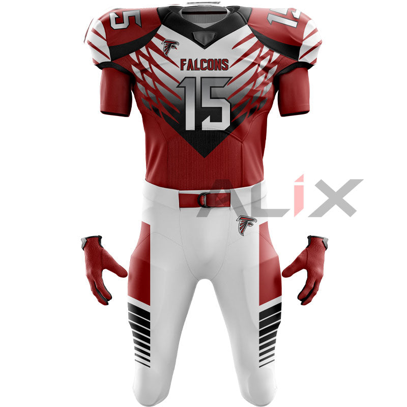 Quick-Ship Football Uniform Sets - Ready-to-Wear Jersey and Pants for Leagues