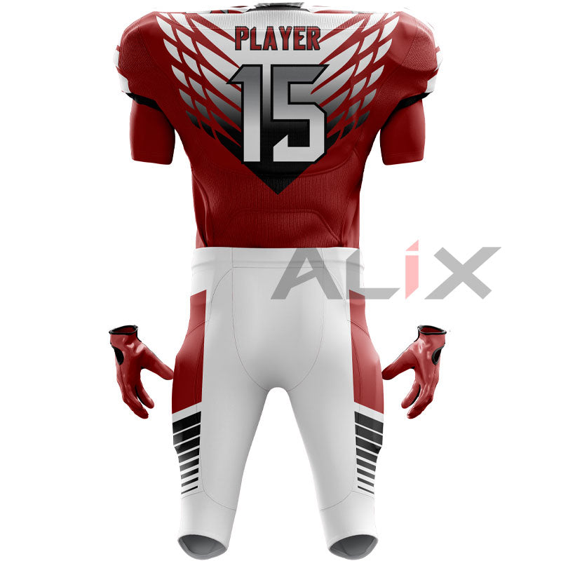 Quick-Ship Football Uniform Sets - Ready-to-Wear Jersey and Pants for Leagues