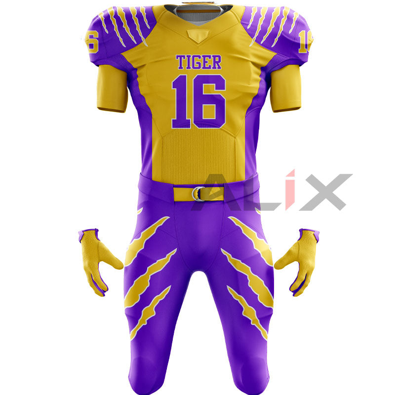 Youth Flag Football Uniform Kits - Team Set of Jerseys and Shorts