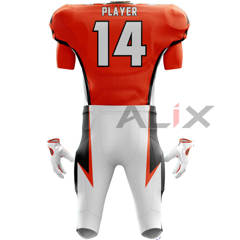 Full Game Day Football Uniform Package - Jersey, Pants, Belt, and Socks Included