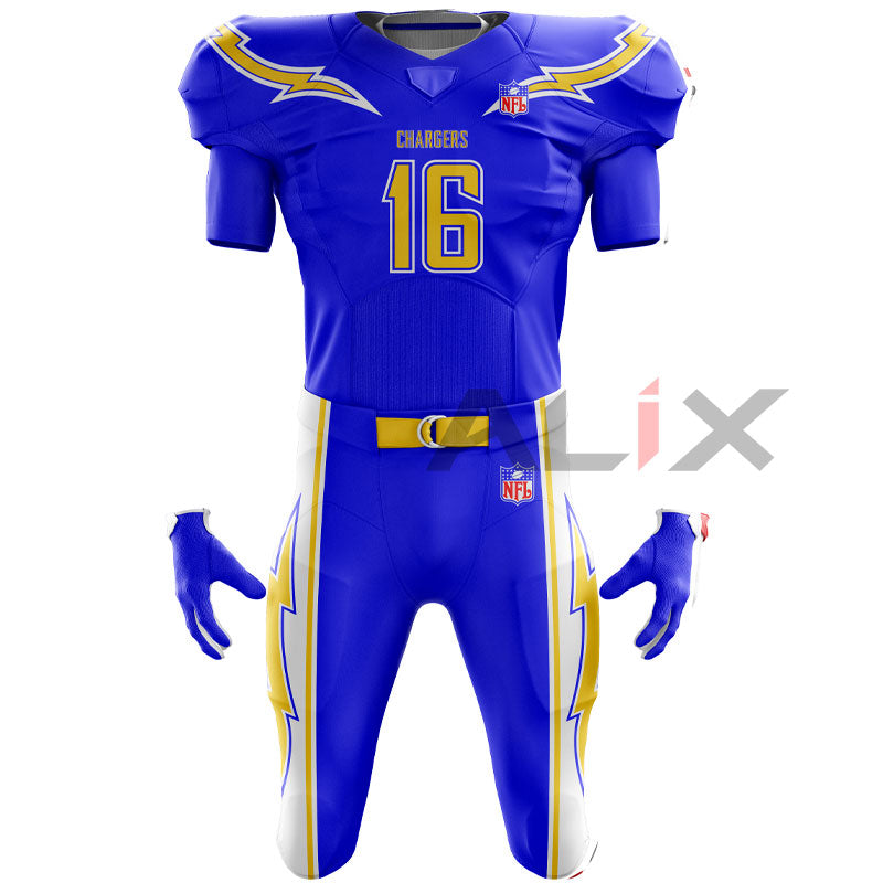 Men's Pro-Grade Football Uniform Set - Heavyweight Mesh Jersey & Durable Pants