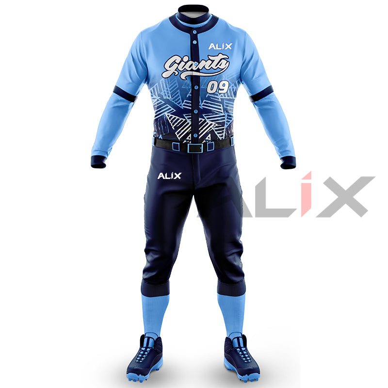 Retro Throwback Baseball Uniform image 0