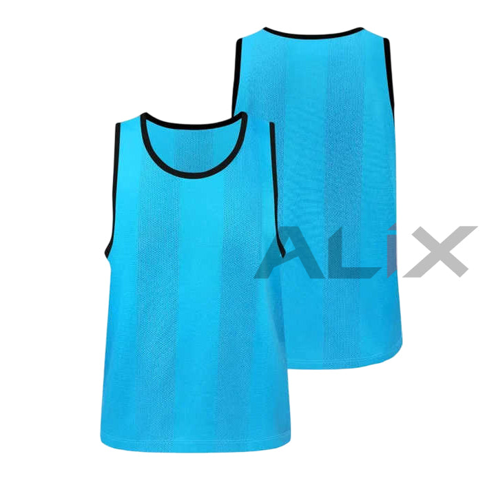 Mesh Training Bibs (Pinnies) for Soccer & Football - Adult Size, Bulk Pack