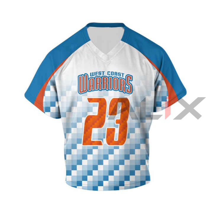 Men Custom Sublimated Lacrosse Jersey Reversible Lacrosse Uniforms New Design image 0
