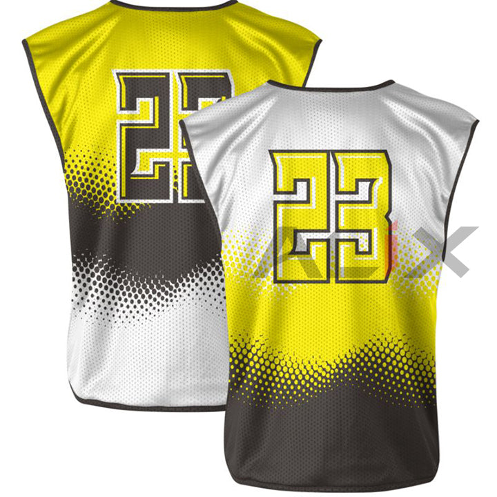 Stock Color Reversible Lacrosse Pinnies - 15 Color Combinations