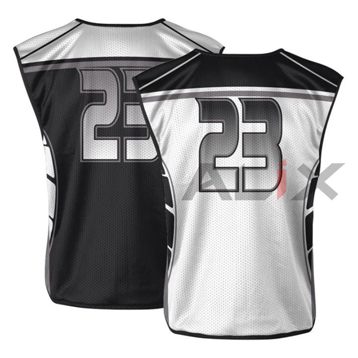 Heavy-Duty Reversible Lacrosse Singlets for Daily Practice Drills