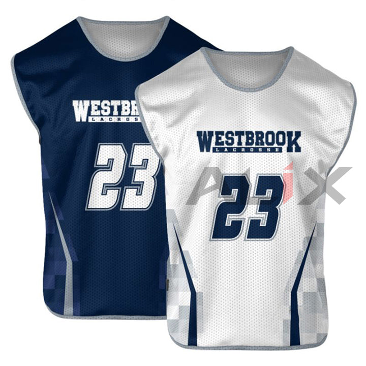 Custom Reversible Lacrosse Pinnies - MOQ 15 - Team Orders Only