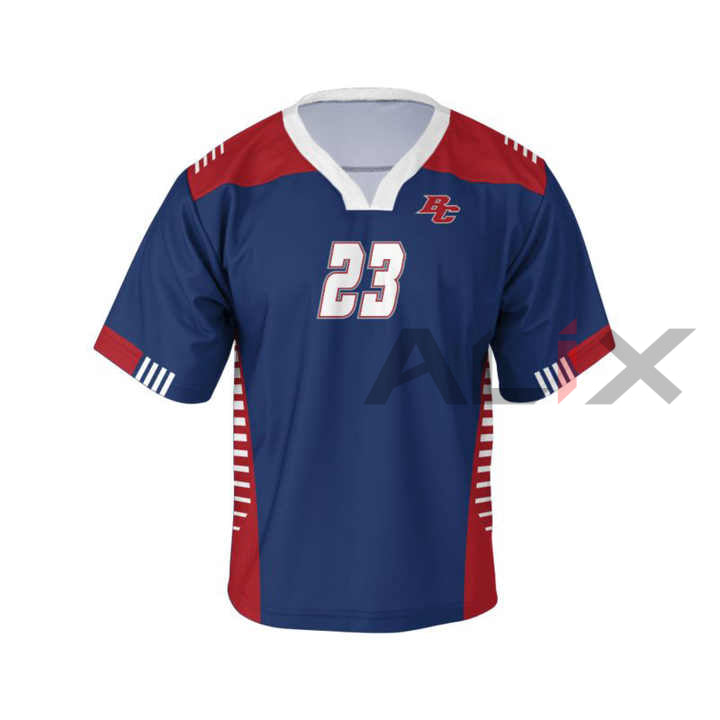 High Quality 100% Polyester Lacrosse Jersey Reversible and Custom Sublimation Design New Unisex Uniform for Men and Women image 0