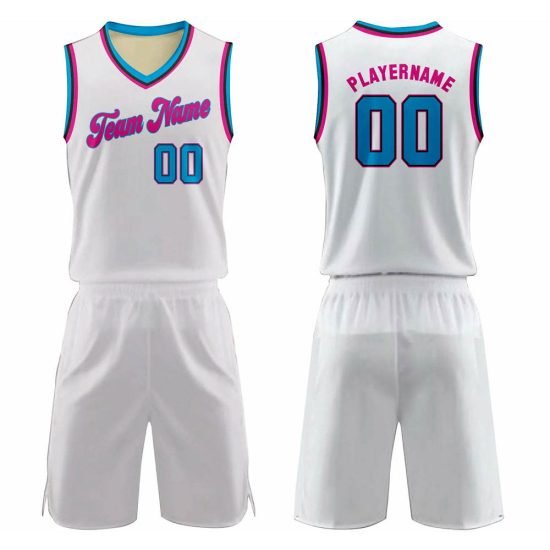 Custom Logo Printing High Quality Basketball Uniform