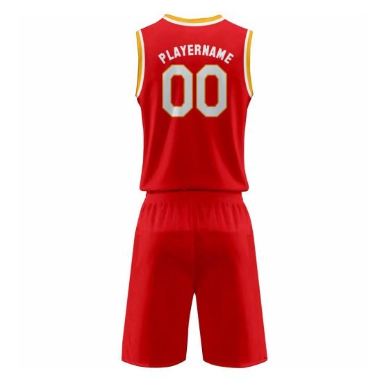 CustomLatest Design Solid Color Men Basketball Uniforms