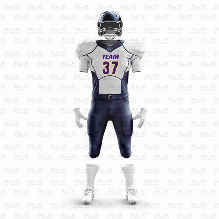 Custom Made American Football Uniform