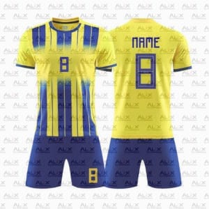 High Quality Blank New Model Soccer Set Soccer Jersey Men Sublimation Custom Mesh Soccer Uniform OEM - Image 1