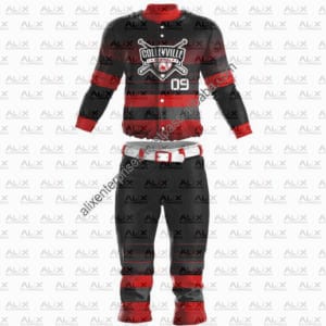 Custom Embroidery Baseball Uniform Softball Uniform Sportswear Club Wear - Image 1