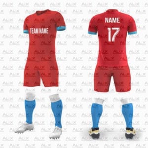 High Quality Blank New Model Soccer Set Soccer Jersey Men Sublimation Custom Mesh Soccer Uniform OEM - Image 1