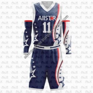 Quick-Drying Polyester Basketball Uniforms for Adults Youth Set Basketball Jerseys with Plus Size Breathable Design for Players - Image 1