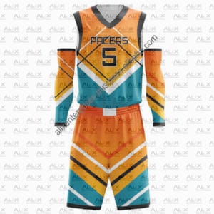 Quick Dry Reversible Basketball Jersey Uniform Sportswear Sleeveless Men Basketball Jersey - Image 1