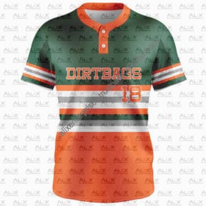 Custom design Baseball uniforms polyester Baseball jersey sublimated softball shirts - Image 1