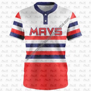 Custom Print Design Baseball Shirts softball Jersey Team Baseball Jersey - Image 1