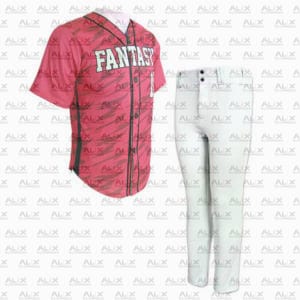 Customized Your Own Logo Baseball Uniform Hot Selling Men Baseball Uniform Private Label Design Baseball Uniform - Image 1