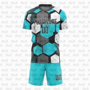 Best Price Sublimation Sports Jersey Set New Design Breathable Polyester Material Soccer Uniform with Messi Print - Image 1