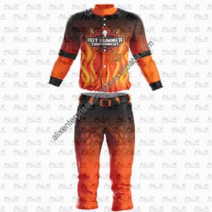 Custom Embroidery Baseball Uniform Softball Uniform Sportswear Club Wear - Image 1