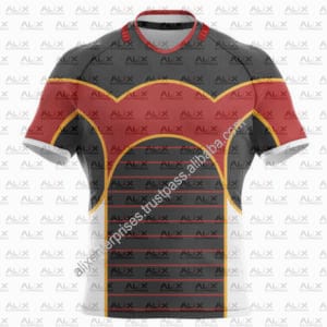 Rugby Football Wear Rugby Jersey Uniform Shirt for Sports enthusiasts - Image 1