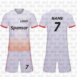 Custom made cheap sale soccer jersey set team soccer uniform breathable mesh wholesale blank soccer jersey - Image 1