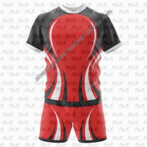 2024 Rugby Set Jersey Shorts Sets Mens Football Rugby Uniforms - Image 1