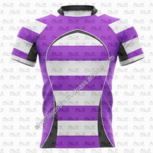 Rugby Football Wear Wholesale Unisex Polyester Cotton Rugby Jersey for mens - Image 1