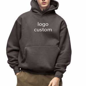 Factory Cotton Custom Hoodies Men Unisex Oversized Heavyweight Screen Print Puff Print Cotton Hoodie - Image 1