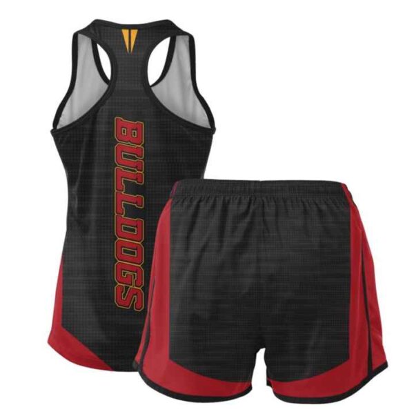Unisex Adult Breathable Track Field Sportswear Customized Logo Wholesale Reversible and Plus Size Features Printed Uniforms