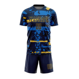 High Quality Custom Logo Short Sleeve Men's Soccer Uniform Youth Casual Football Gear New Arrival Sublimated Printing