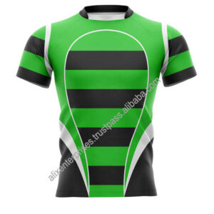 Custom Design Embroidered Men Rugby Uniform Set Sublimated League Rugby Jersey Shirt