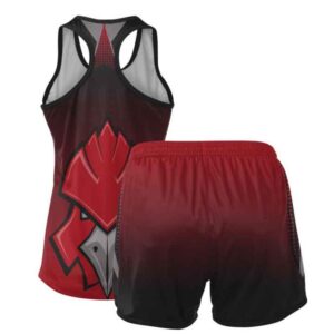Unisex Adult Breathable Sportswear Customized Logo Wholesale Track Field Uniforms