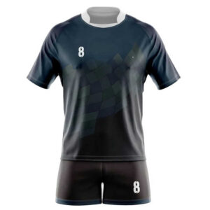 Cheap New Zealand Breathable Men's Rugby Uniform Set Custom Sublimed Rugby Shirt Rugby Team Jersey Uniform