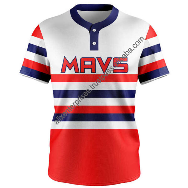 Custom Print Design Baseball Shirts softball Jersey Team Baseball Jersey