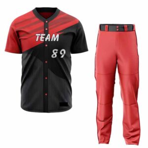 New Custom Team Wear Men Sports Baseball Uniform Set Best Selling Custom Breathable & Soft Baseball Uniform For Men