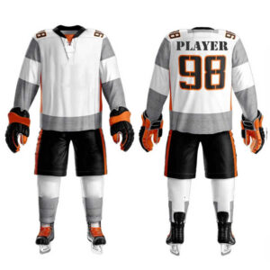 Customized Logo Print Breathable Ice Hockey Uniforms Sublimation Wholesale Rate New Style Ice Hockey Uniforms