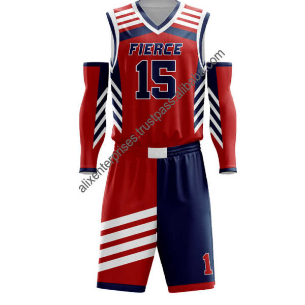 High quality Sublimated Basketball Wear Basketball Jersey Set Basketball Uniform