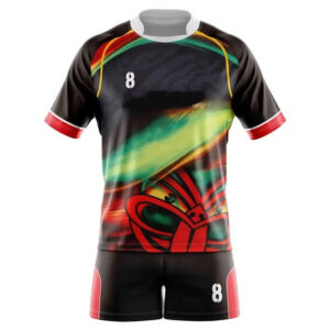 Cheap New Zealand Breathable Men's Rugby Uniform Set Custom Sublimed Rugby Shirt Rugby Team Jersey Uniform