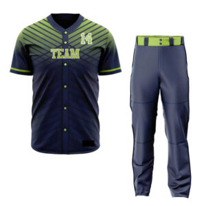 High Quality 100% Polyester Custom Made Baseball & Softball Sportswear New Arrival Baseball Uniform for Sports Wear