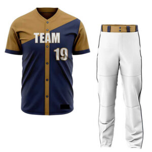 Baseball Uniform For Men Polyester Material High Quality Light Weight 2024 Best Custom Design Quick Dry Sports Wear