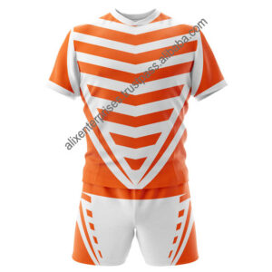 Rugby Uniform Design Your Own Polyester Rugby Football Set for Team