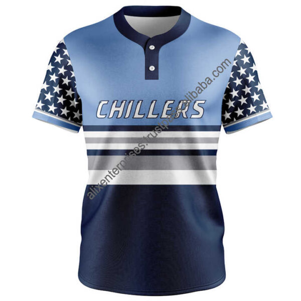 Custom Print Design Baseball Shirts softball Jersey Team Baseball Jersey