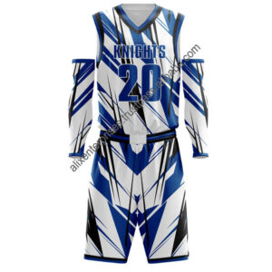 Latest Design Custom Basketball Uniform Reversible Plain Basketball Jerseys Uniform Set athletic sports