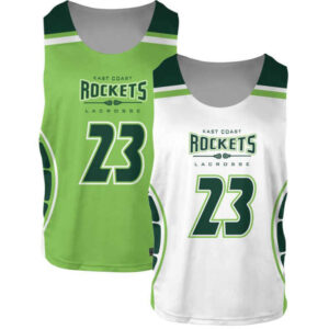 Custom Full Sublimation Men's Lacrosse Sportswear Reversible Tank Top and Shorts Plus Size Team Wear for Lacrosse Players