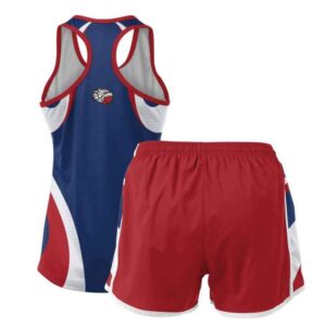 Unisex Adult Breathable Sportswear Customized Logo Wholesale Track Field Uniforms
